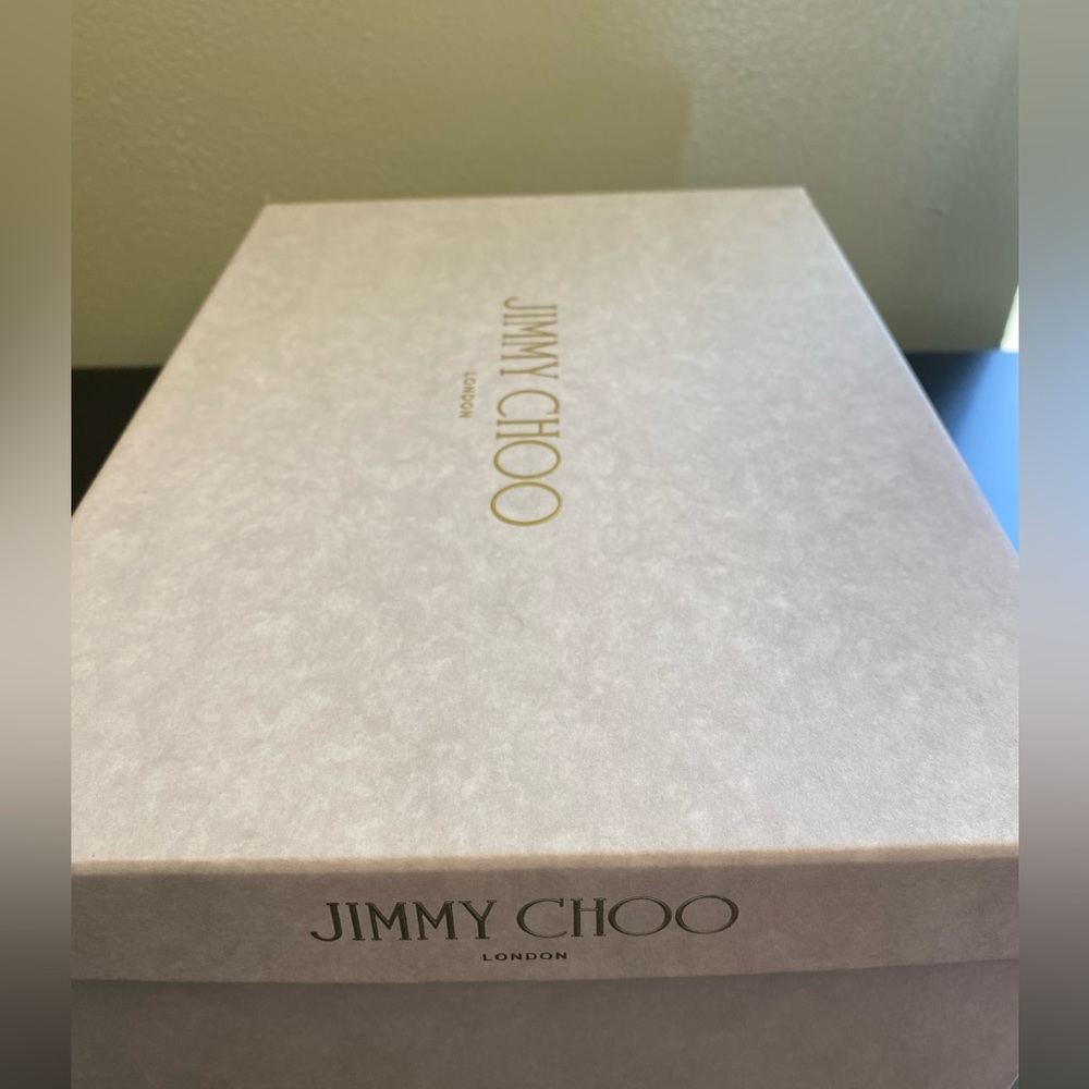 Jimmy Choo Agnes Patent Red Pumps - Picture 2 of 9